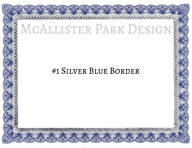 Silver/blue